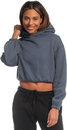 Picture of Light & Shade Women's Cropped Hooded Sweatshirt