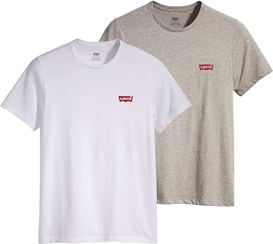 Picture of Levi's Men's 2-Pack Crewneck Graphic Tee T-Shirt