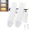 Picture of 2 Pack 40 LED Rechargeable Under Cabinet Motion Sensor Lights