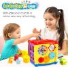 Picture of ALUCK 6 in 1 Multipurpose Activity Cube Toy