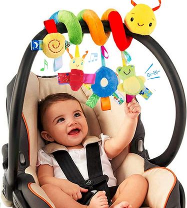 Picture of Spiral Pram Toys for Babies - Wrap around Pushchair Stroller