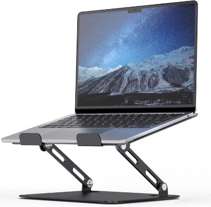 Picture of Laptop Stand with Stable Heavy Base, Compatible 10" to 15.6"