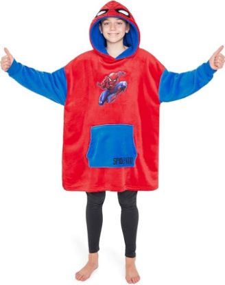 Picture of Marvel Spiderman Blanket Hoodie for and - Boys